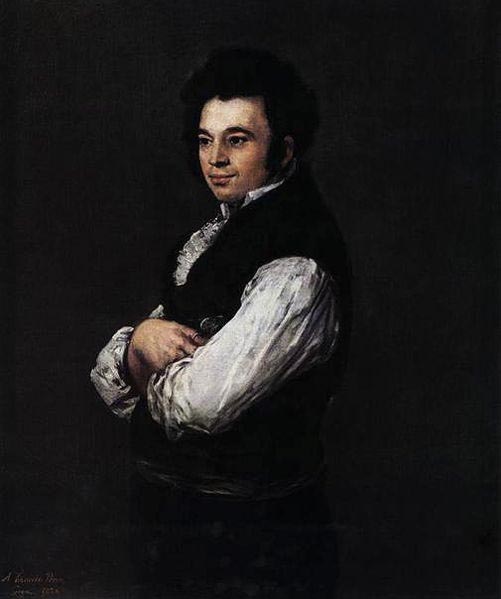 Francisco de Goya Portrat des Tiburcio Perez y Cuervo